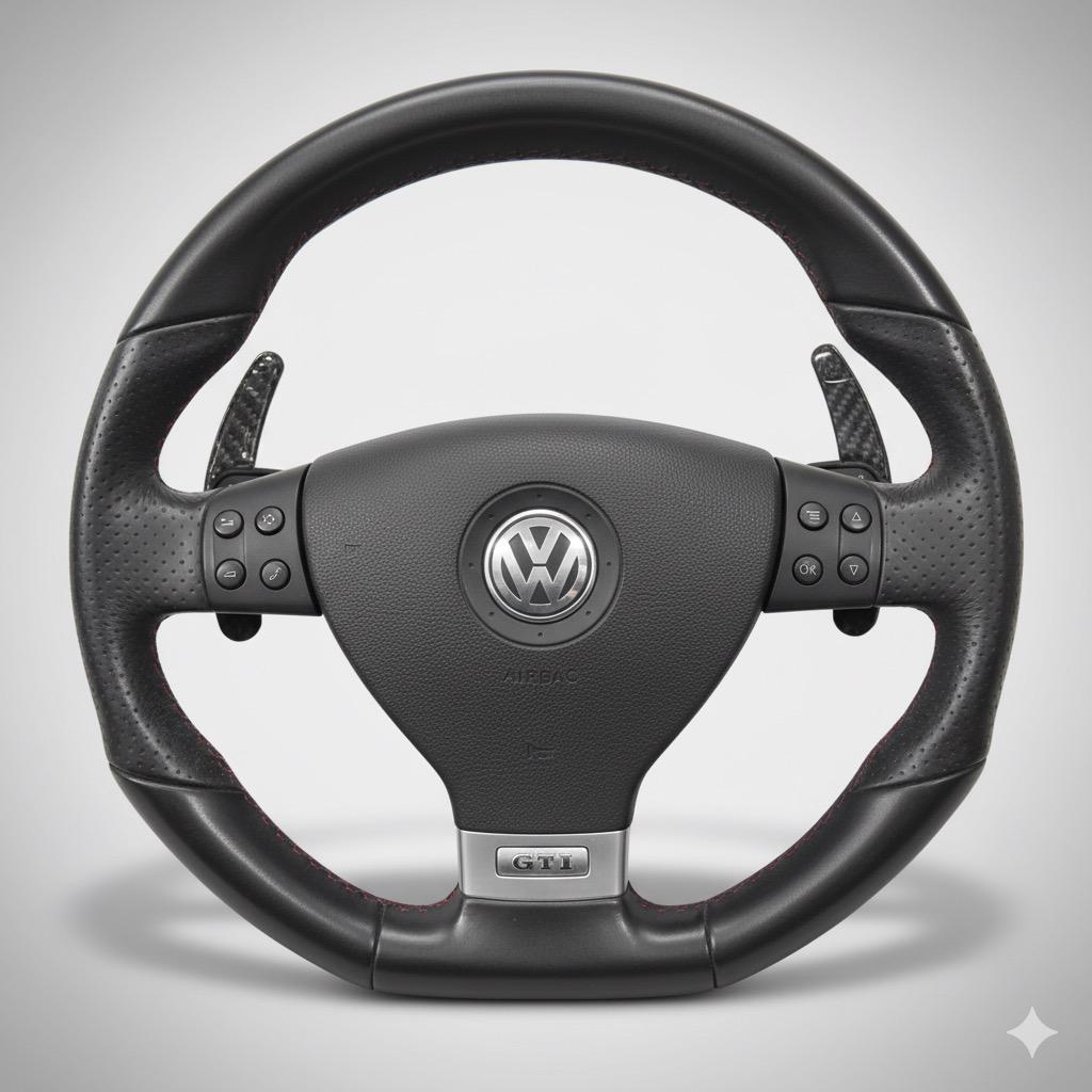 volkswagen GTI steering wheel-طاره استيراد مستعمله جولف